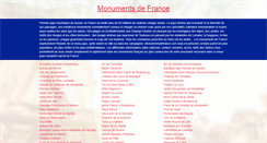 Desktop Screenshot of monumentsdefrance.com