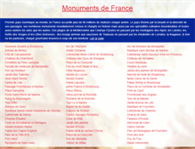 Tablet Screenshot of monumentsdefrance.com
